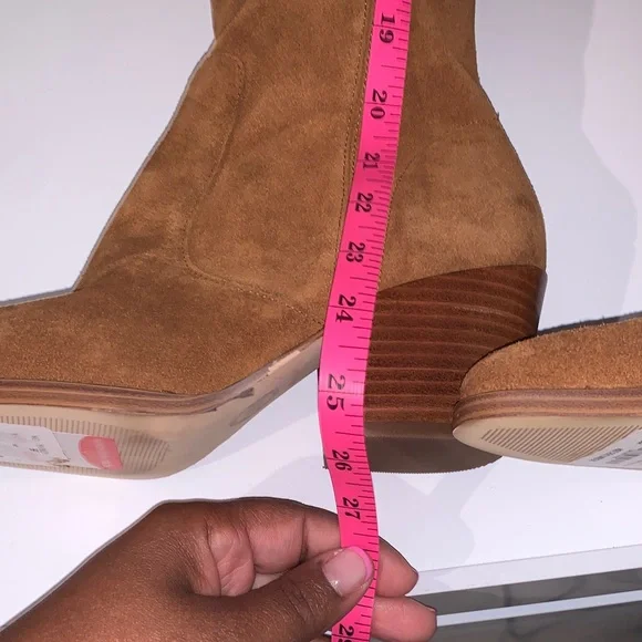 Michael Kors Tan Over the Knee Boots - Picture 7 of 8